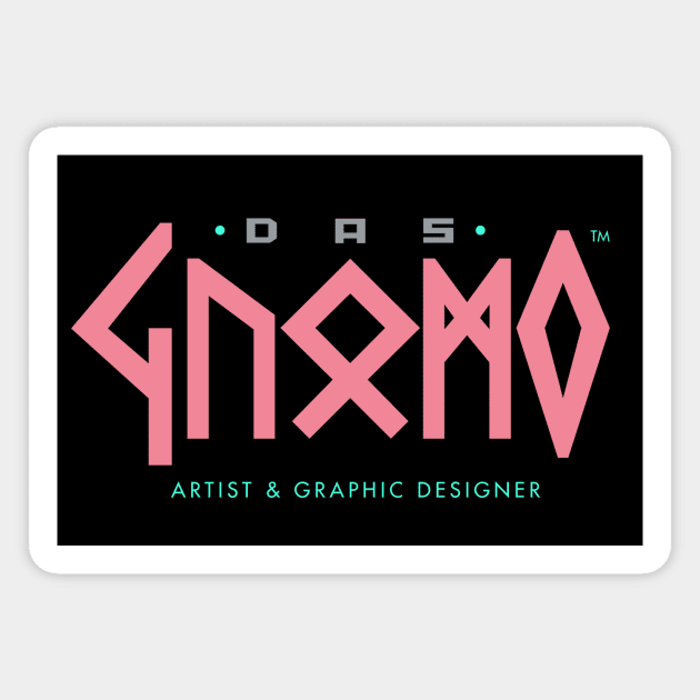 DASGNOMO OFFICIAL SHIRT! Magnet by DasGnomo